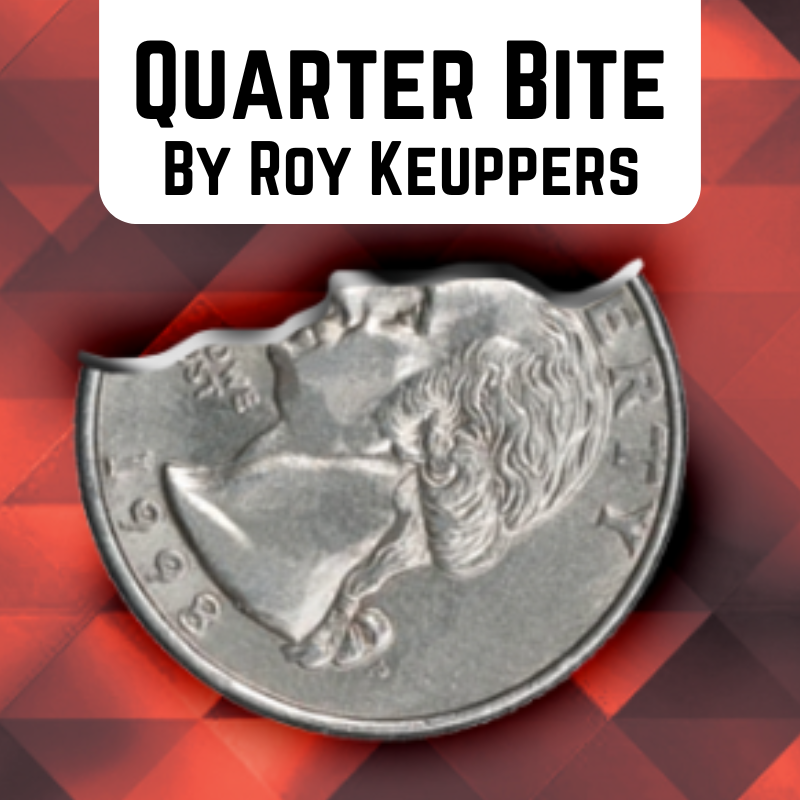 Quarter Bite Magic Trick