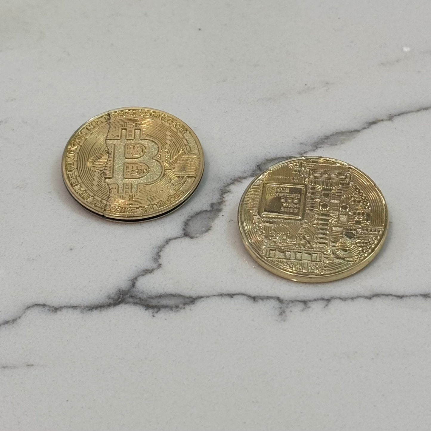 Bitcoin "Bit Coin" Magic Trick
